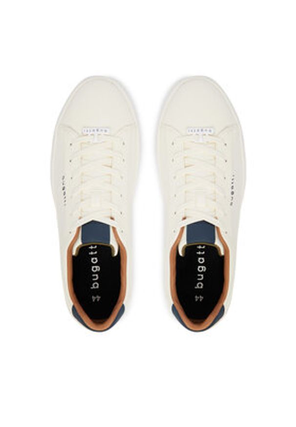 Bugatti Sneakersy 325-AMU01-5000 Biały. Kolor: biały. Materiał: skóra
