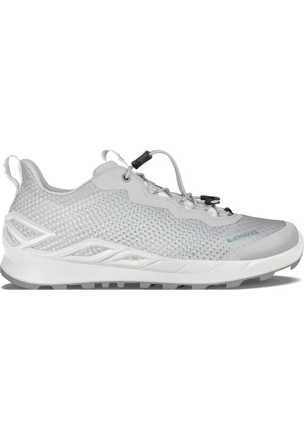 Buty trekkingowe damskie Lowa Merger Low Gtx. Kolor: biały. Materiał: tkanina, guma, syntetyk, materiał. Szerokość cholewki: normalna. Styl: sportowy