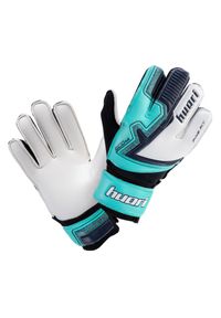 Dziecięce rękawice bramkarskie Huari Ibram. Kolor: biały. Sport: piłka nożna #1