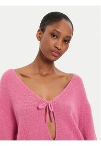 Kontatto Sweter AI2025 3M0194 Różowy Regular Fit. Kolor: różowy. Materiał: syntetyk #4