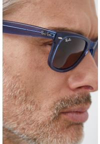Ray-Ban okulary WAYFARER 0RB2140. Kolor: niebieski #4