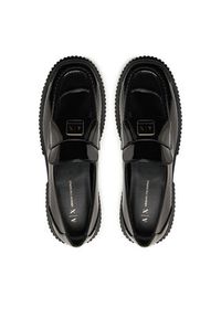 Armani Exchange Loafersy XW001672 AF17478 UC001 Czarny. Kolor: czarny. Materiał: skóra #5