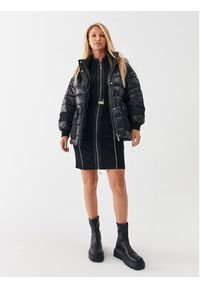 Liu Jo Sport Sukienka codzienna TF3152 J6182 Czarny Regular Fit. Okazja: na co dzień. Kolor: czarny. Materiał: wiskoza. Typ sukienki: sportowe, proste. Styl: casual, sportowy #3