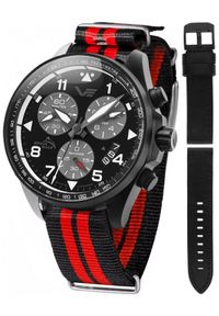 Zegarek męski Vostok Europe 6S30-325C744NBR czarny. Kolor: czarny #1