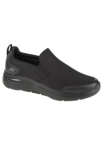 skechers - Buty do chodzenia męskie, Skechers Go Walk Arch Fit-Togpath. Kolor: czarny. Sport: turystyka piesza #1