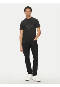 Plein Sport T-Shirt SAEC MTK8008 STE001N Czarny Regular Fit. Kolor: czarny. Materiał: bawełna. Styl: sportowy #4