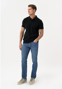 Volcano - Spodnie jeansowe, Straight Leg, D-LEON 50. Kolekcja: plus size. Kolor: niebieski. Styl: klasyczny #1