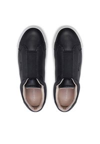 Calvin Klein Sneakersy Cupsole Slip On W/Ml HW0HW02289 Czarny. Zapięcie: bez zapięcia. Kolor: czarny. Materiał: skóra #5