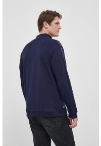 Lacoste Bluza SH1773 męska kolor granatowy z nadrukiem. Kolor: niebieski. Długość rękawa: raglanowy rękaw. Długość: krótkie. Wzór: nadruk #4