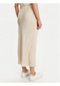 Marella Spódnica midi No 2513101055 Écru Regular Fit. Materiał: acetat #3