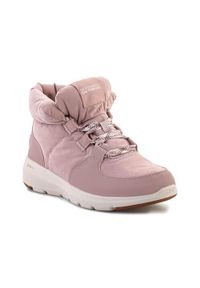 skechers - Buty do chodzenia damskie Skechers Glacial Ultra. Zapięcie: sznurówki. Kolor: różowy, wielokolorowy. Materiał: tkanina, syntetyk, materiał. Szerokość cholewki: normalna. Sport: turystyka piesza #1