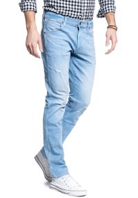 Wrangler - WRANGLER LARSTON MĘSKIE SPODNIE JEANSOWE HOT SHOT W18SC787A