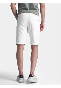 Petrol Industries Szorty jeansowe M-1040-SHO005 Biały Slim Fit. Kolor: biały. Materiał: bawełna #4