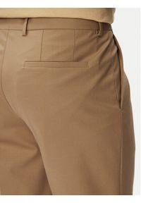 Hugo - HUGO Garnitur Henry-Getlin253X 50567894 Beżowy ciemny Slim Fit. Kolor: beżowy. Materiał: syntetyk #2