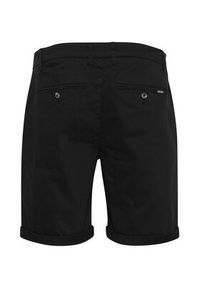 !SOLID - Solid Szorty materiałowe 21200395 Czarny Regular Fit. Kolor: czarny. Materiał: bawełna, materiał #3