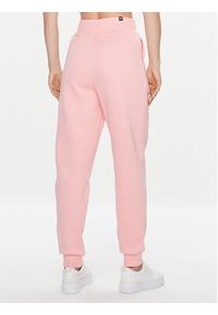 Puma Spodnie dresowe Ess+ Embroidery 670007 Różowy Regular Fit. Kolor: różowy. Materiał: syntetyk, bawełna