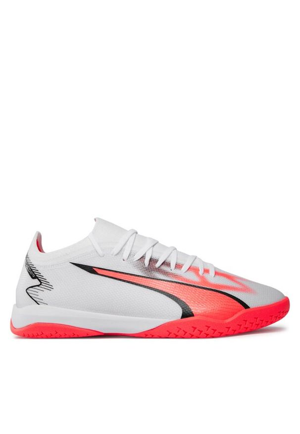 Puma Buty do piłki nożnej Ultra Match It 107522 01 Biały. Kolor: biały