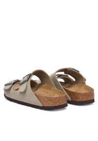 Birkenstock Klapki Arizona Bf 1033132 Khaki. Kolor: brązowy. Materiał: skóra #6