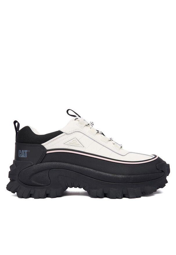 CAT Footwear Sneakersy Intruder Galosh 2.0 Low Waterproof P111557 Biały. Kolor: biały. Materiał: skóra