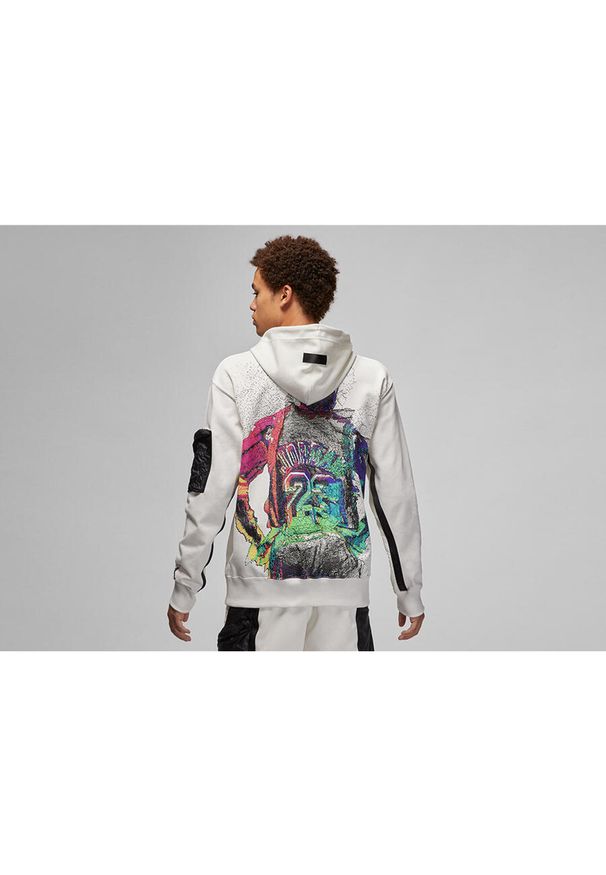Nike - Bluza męska nike air jordan 23engineered statement fleece hoodie phantom. Kolor: szary. Sport: bieganie