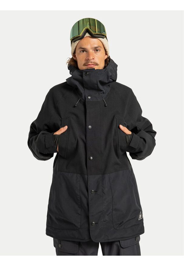 DC Shoes Kurtka snowboardowa Tundra ADYTJ03076 Czarny Regular Fit. Kolor: czarny. Materiał: syntetyk. Sport: snowboard