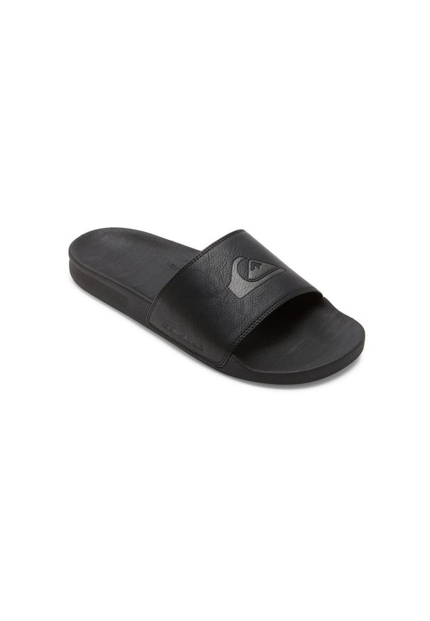 Quiksilver - Sandały dla Mężczyzn RIVI Czarny. Kolor: zielony, brązowy, wielokolorowy. Materiał: materiał, syntetyk, guma. Szerokość cholewki: normalna. Sport: fitness, pływanie