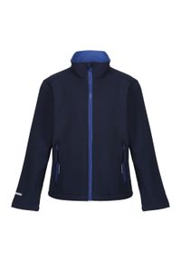 Regatta - Kurtka Dziecięca/dziecięca Ablaze 2 Layer Soft Shell Jacket. Kolor: niebieski