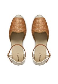 Geox Espadryle D Gelsa Low D55NGE 02MLM C5006 Brązowy. Kolor: brązowy. Materiał: materiał #3