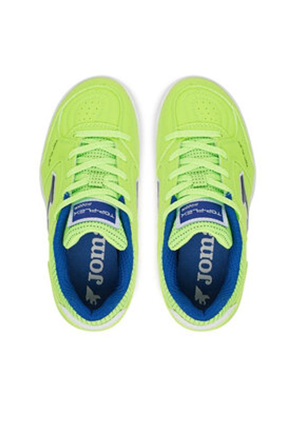 Joma Buty do piłki nożnej Top Flex Jr 2511 TPJS2511IN Zielony. Kolor: zielony. Materiał: skóra