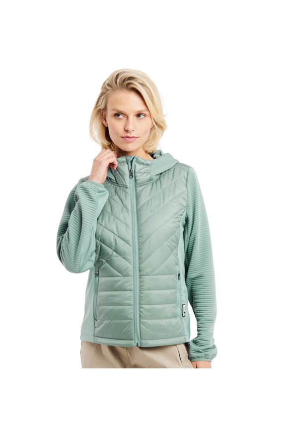Damska kurtka outdoorowa Protest Prthestia. Kolor: zielony