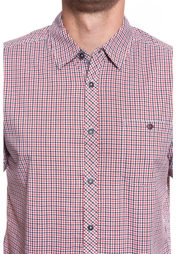 Mustang - MĘSKA KOSZULA MATERIAŁOWA MUSTANG COLLIN CHECK SHIRT 1009557 11735. Materiał: materiał