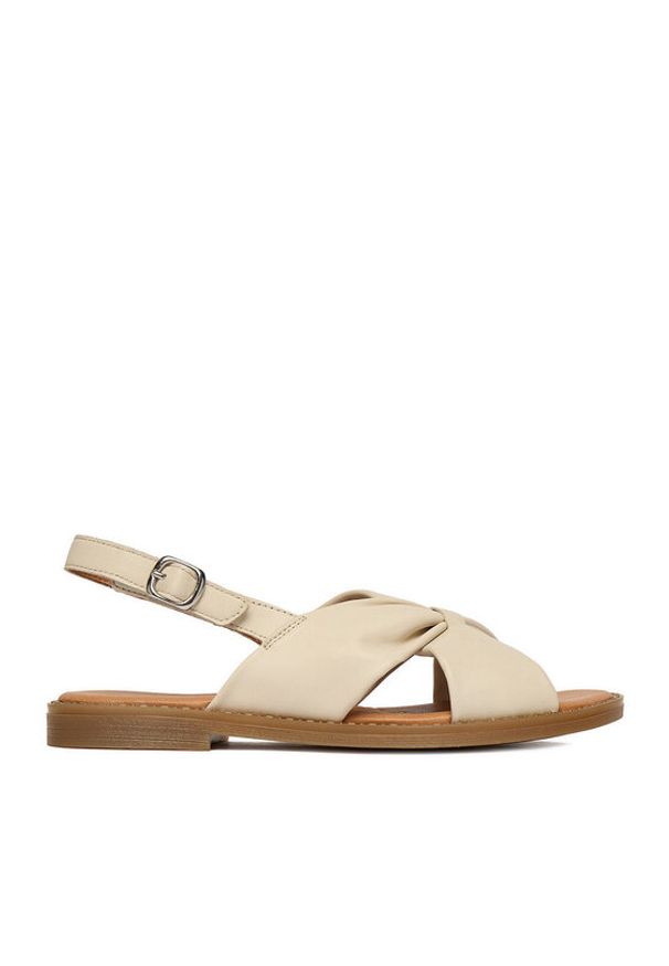 Remonte Sandały CEO-D3674-61 Beżowy. Kolor: beżowy. Materiał: skóra