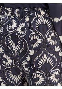 Weekend Max Mara Spodnie materiałowe Ottico 2615131011 Granatowy Wide Leg. Kolor: niebieski. Materiał: jedwab #5