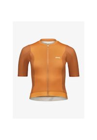 Koszulka kolarska damska POC Cadence Jersey. Kolor: pomarańczowy. Materiał: jersey. Sport: kolarstwo