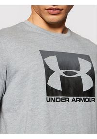 Under Armour T-Shirt Ua Boxed Sportstyle 1329581 Szary Loose Fit. Kolor: szary. Materiał: syntetyk, bawełna #4