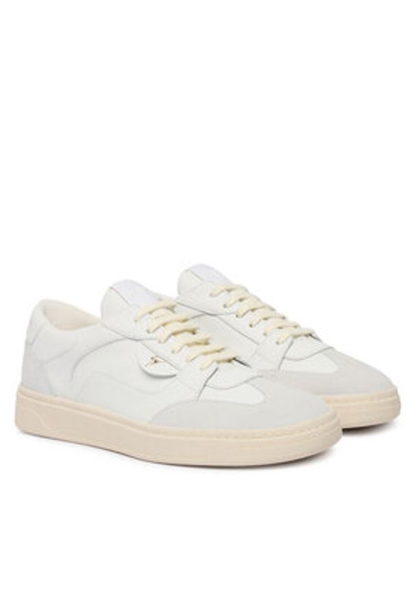 Giuseppe Zanotti Sneakersy RU50013/002 Biały. Kolor: biały. Materiał: skóra