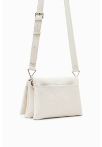 Desigual torebka kolor kremowy. Kolor: beżowy #2