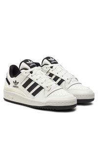 Adidas - adidas Sneakersy Forum Low Cl J IH7918 Biały. Kolor: biały. Materiał: skóra