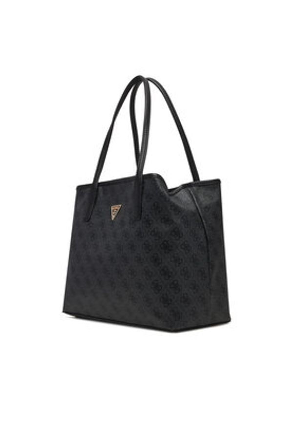 Guess Torebka Victtoria HWESG9 51428 Szary. Kolor: szary. Materiał: skórzane
