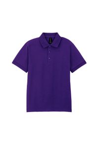 GILDAN - Koszulka Polo Dla Dorosłych Unisex DryBlend. Typ kołnierza: polo. Kolor: fioletowy