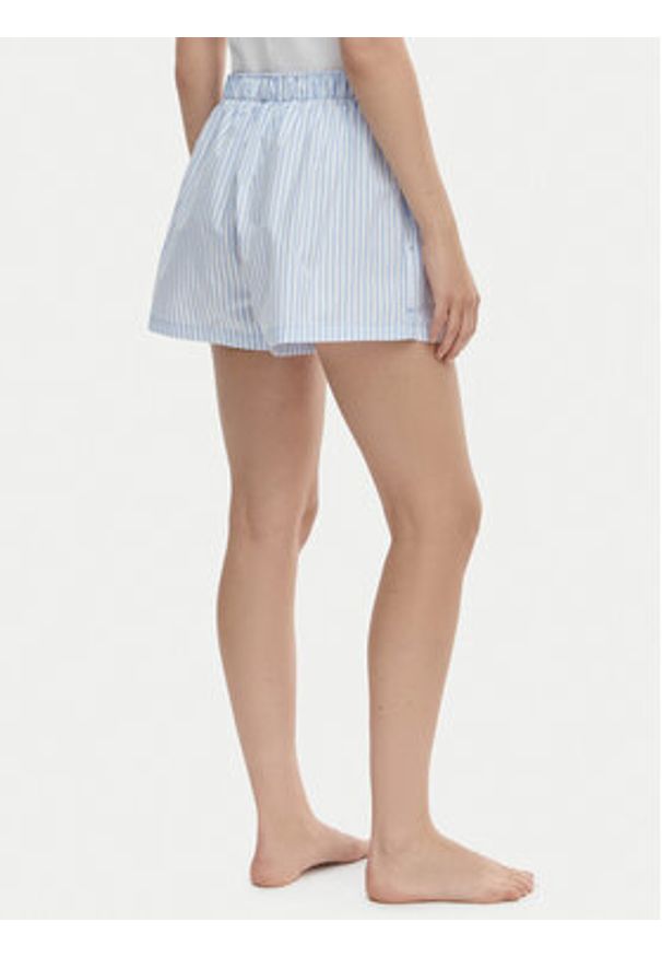 Calvin Klein Underwear Szorty piżamowe LV00QS7596 Niebieski. Kolor: niebieski. Materiał: bawełna