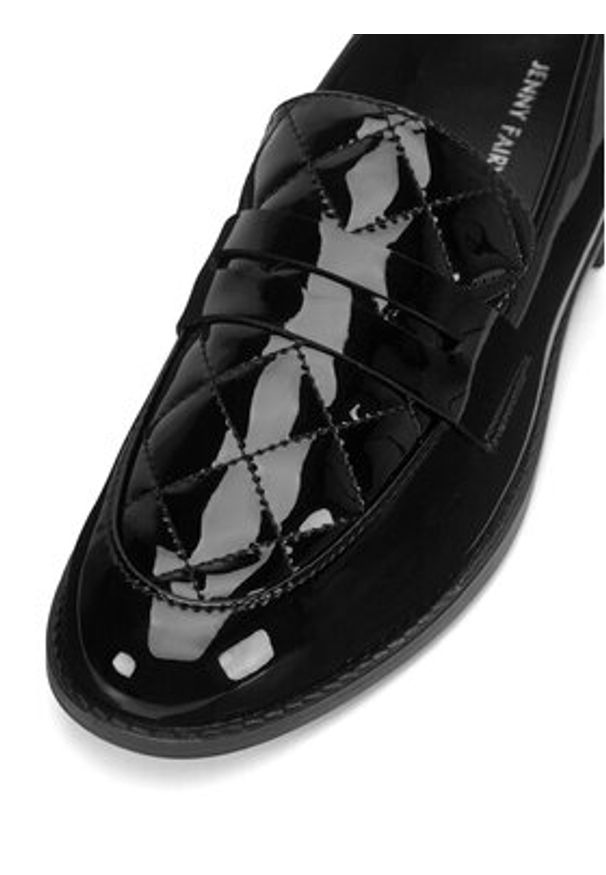 Jenny Fairy Mokasyny LS5781-11 Czarny. Kolor: czarny. Materiał: skóra