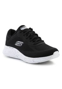 skechers - Buty Skechers Skech-Lite 149990-BKW czarne. Okazja: na co dzień. Kolor: czarny. Materiał: materiał #1