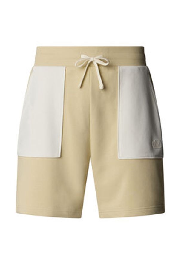 The North Face Szorty sportowe Terry NF0A8C29 Beżowy Regular Fit. Kolor: beżowy. Materiał: syntetyk. Styl: sportowy