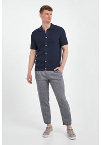 Polo męskie zapinane Tristao JOOP!. Typ kołnierza: polo #3