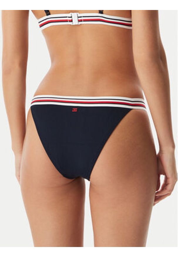 TOMMY HILFIGER - Tommy Hilfiger Dół od bikini UW0UW06354 Granatowy. Kolor: niebieski. Materiał: syntetyk
