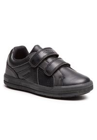 Geox Sneakersy J Arzach B. G J944AG 05443 C9999 S Czarny. Kolor: czarny. Materiał: skóra