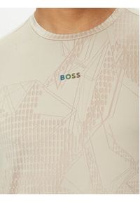 BOSS T-Shirt Desert Active 50537755 Beżowy Regular Fit. Kolor: beżowy. Materiał: syntetyk #4