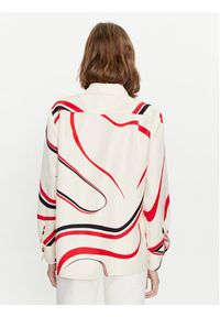 TOMMY HILFIGER - Tommy Hilfiger Koszula WW0WW41838 Beżowy Relaxed Fit. Kolor: beżowy. Materiał: len, wiskoza #3