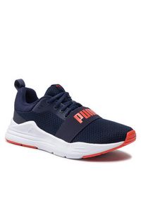 Puma Sneakersy Wired Run Ps 374214 21 Granatowy. Kolor: niebieski. Materiał: materiał. Sport: bieganie #6
